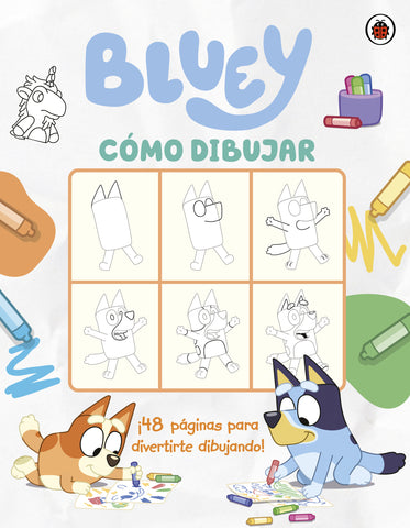 Bluey Cómo Dibujar