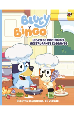 Bluey y Bingo Libro de Cocina del Restaurante Elegante